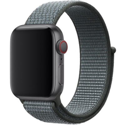 ремінець для apple watch nylon 38/40/41 mm (storm grey) 