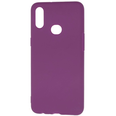 Купить силіконовий чохол soft silicone case для samsung a107 galaxy a10s - purple онлайн
