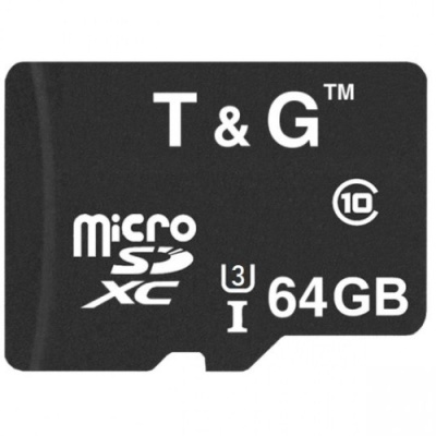 карта пам'яті tg microsdxc 64gb uhs-3 10 class (чорний) 