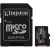 карта пам'яті microsdxc (uhs-1) kingston canvas select plus 256gb class 10 а1 (r-100mb/s) (adapter sd) 