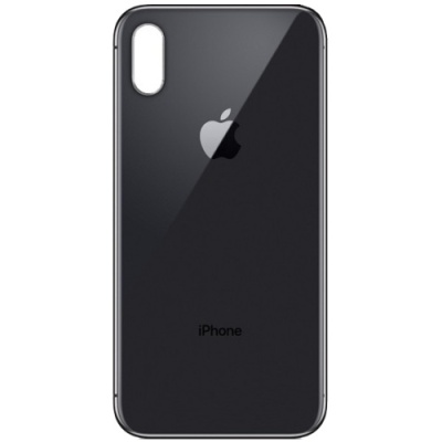 задня кришка для apple iphone x black