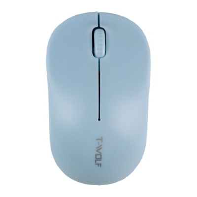 мишка бездротова twolf q4 2.4g (блакитний) 