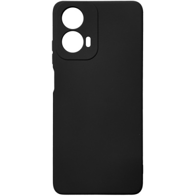 Купить силіконовий чохол soft silicone case для motorola g04/g04s/g24/e14 (чорний) онлайн
