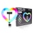 кільцева лампа rgb mj26 26cm (heart jm26-10) 