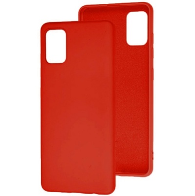 Купить силіконовий чохол soft silicone case для samsung a515 galaxy a51 - red онлайн