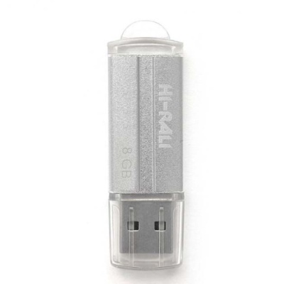 usb флеш-накопичувач hi-rali corsair 8gb (сріблястий) 
