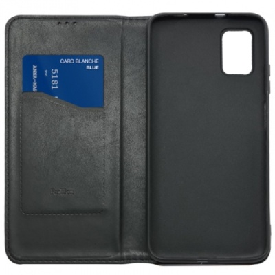 Купить чохол-книжка leather fold для zte blade a71 (чорний) онлайн