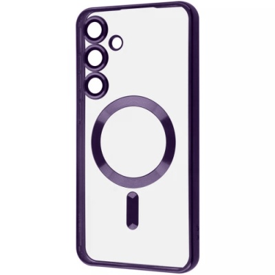 Купить чохол tpu metallic full camera with magsafe для samsung s936 galaxy s25 plus (dark purple) онлайн