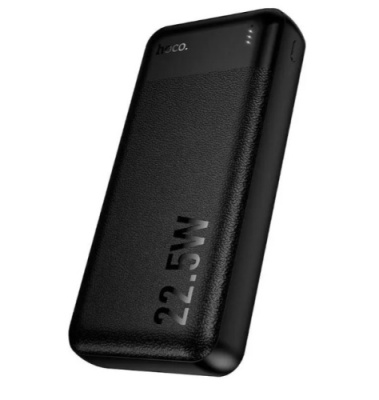 додаткова батарея power bank hoco j159a 22.5w+pd20w 20000mah (чорний) 
