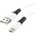 кабель hoco x82 silicone usb - microusb 2.4a/1m (білий) 