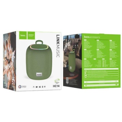 портативна колонка hoco hc14 (темно-зелений) 