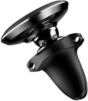 Автотримач Baseus Magnetic Car Mount with Cable Clip Air Vent Version (C40141201113-00) (black)