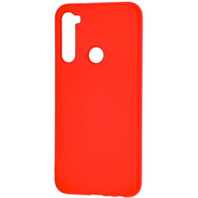 Купить силіконовий чохол soft silicone case для xiaomi redmi note 8t - red онлайн