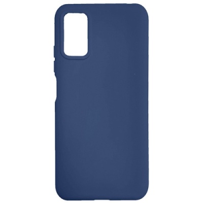 Купить силіконовий чохол soft silicone case для xiaomi poco m3 pro/ poco m3 pro 5g/ redmi note 10 5g - dark blue онлайн