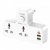 мережевий перехідник із нічником ldnio sc2311 2 port/1pd/1 qc 3.0/1 usb/ 2 psocket/ led lamp (white) 