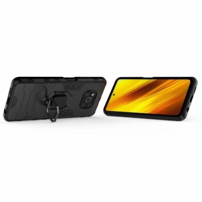 Купить чохол-накладка armor magnet для xiaomi poco x3/x3 pro - black онлайн