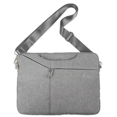 сумка для ноутбука hoco gt4 delight series 15,6" (apricot grey) 