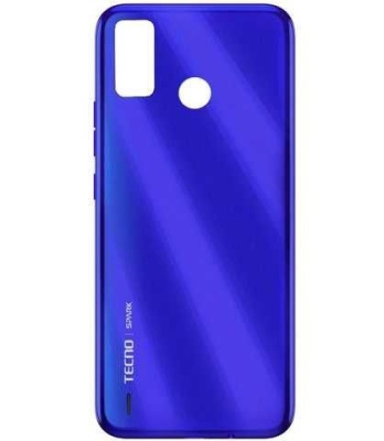 задня кришка для tecno spark 6 go (ke5j) синя aqua blue