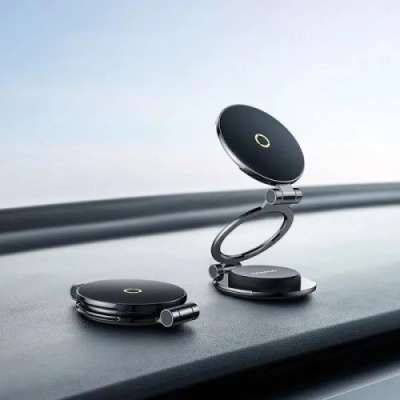 Автотримач Baseus MagPro Series II Magnetic Car Mount (C40172900121-00) (black)