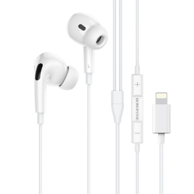 навушники borofone bm30 pro lightning (bluetooth connection) (білий) 