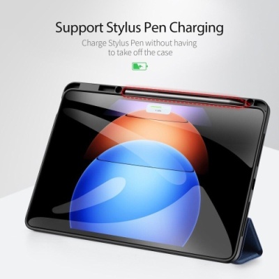 Купить чохол dux ducis domo для xiaomi pad 6s pro 12.4" with stylus pen holder & auto sleep wake (blue) онлайн