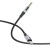 кабель aux borofone bl19 3.5mm(male) - type-c(male) 1m (чорний) 