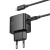 Мережевий Зарядний Пристрій Hoco CS61A 1USB/18W/QC3.0 + 1Type-C/30W/PD + (Type-C - Lightning) (Чорний) мережевий зарядний пристрій hoco cs61a 1usb/18w/qc3.0 + 1type-c/30w/pd + (type-c - lightning) (чорний)