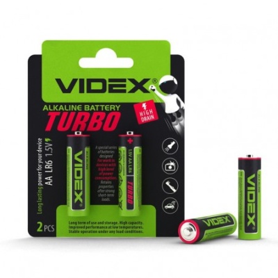батарейка videx turbo lr6 