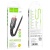 кабель hoco x59 victory usb - lightning 2.4a/2m (чорний) 