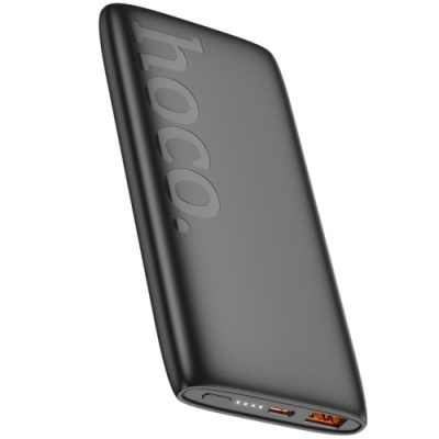 додаткова батарея power bank hoco j122 respect 22.5w+pd20w fully compatible 10000mah (чорний) 
