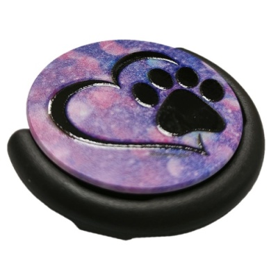 Купить тримач для телефона popsocket vs.3d print heart/paw онлайн