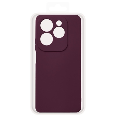 Купить чохол soft silicone case full для infinix hot 40/40 pro (бордовий) онлайн