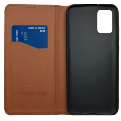 Купить чохол-книжка leather fold для samsung a025 galaxy a02s (темно-зелений) онлайн