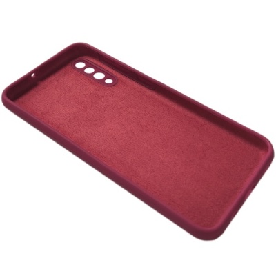 Купить силіконовий чохол soft silicone case для samsung a505 galaxy a50/a307 galaxy a30s/a507 galaxy a50s (wine red) онлайн