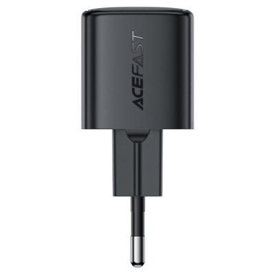 мережевий зарядний пристрій acefast a117 pd20w (1type-c) (чорний) 
