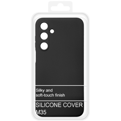 Купить чохол soft silicone case full для samsung m356 galaxy m35 5g (black) онлайн