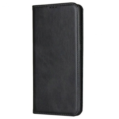 Купить чохол-книжка leather fold для xiaomi poco m3 (чорний) онлайн