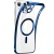 Купить чохол tpu metallic full camera with magsafe для apple iphone 13 (blue) онлайн
