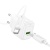 мережевий зарядний пристрій hoco cs52a 1usb/18w/qc3.0 + (usb - type-c) (білий) 