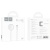 безпровідний зарядний пристрій hoco cw46 (apple watch 1-8, se/se2, ultra) (білий) 