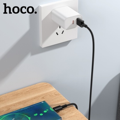 кабель hoco x119 usb - type-c 3a/1m (чорний) 