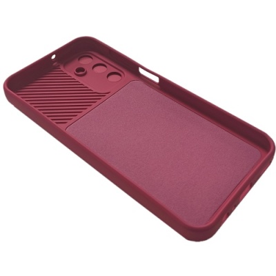 Купить силіконовий чохол soft tpu armor camshield для samsung a155 galaxy a15 4g/a156 galaxy a15 5g - wine red онлайн