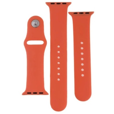 ремінець для apple watch band silicone two-piece 38/40/41 mm (13, orange) 