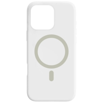 Купить чохол silicone case with magsafe для apple iphone 12/12 pro (white) онлайн