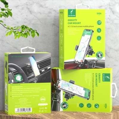 Автотримач SkyDolphin SH06 Gravity AirVent Black
