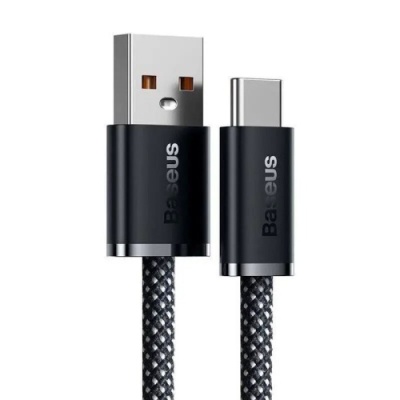 кабель baseus dynamic series usb - type-c 100w 5a/1m (cald000616) (slate grey) 