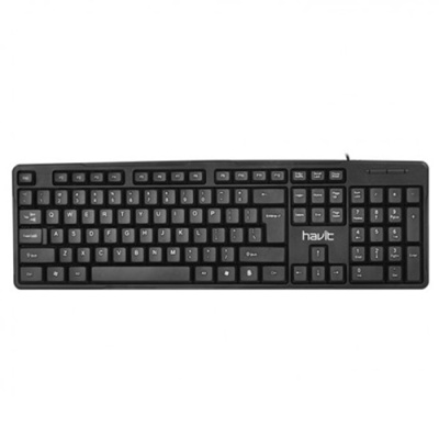 клавіатура провідна havit hv- kb430 black 