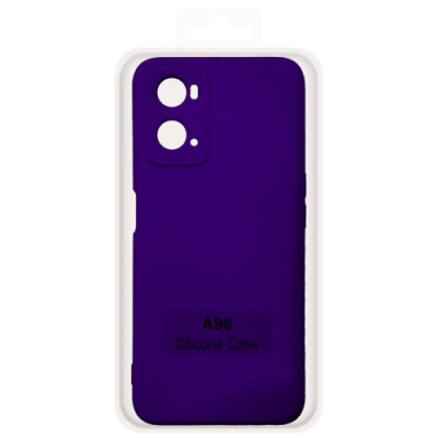 Купить чохол soft silicone case full для oppo a96 (purple) онлайн