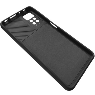 Купить силіконовий чохол soft tpu armor camshield для xiaomi redmi note 12 pro 4g - black онлайн