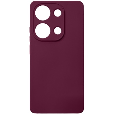 Купить чохол soft silicone case full для xiaomi redmi note 13 pro 4g/note 14s/poco m6 pro 4g (maroon) онлайн